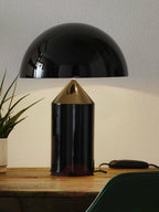 Atollo Table Lamp, Sculptural Metal, Matte or Bright Finish, G9/E14