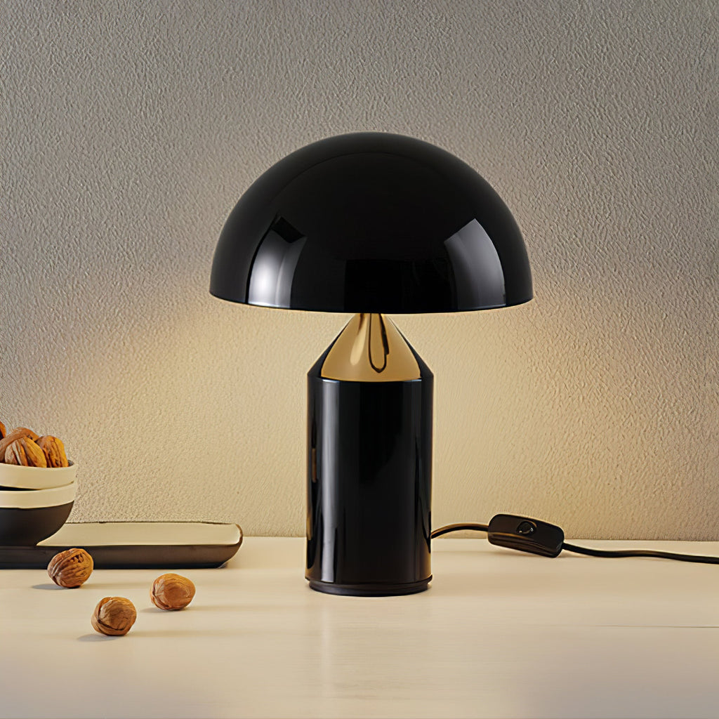 Atollo Table Lamp, Sculptural Metal, Matte or Bright Finish, G9/E14
