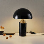 Atollo Table Lamp, Sculptural Metal, Matte or Bright Finish, G9/E14