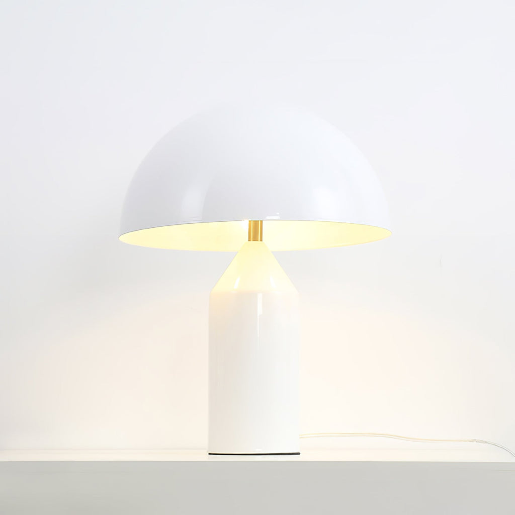 Atollo Table Lamp, Sculptural Metal, Matte or Bright Finish, G9/E14