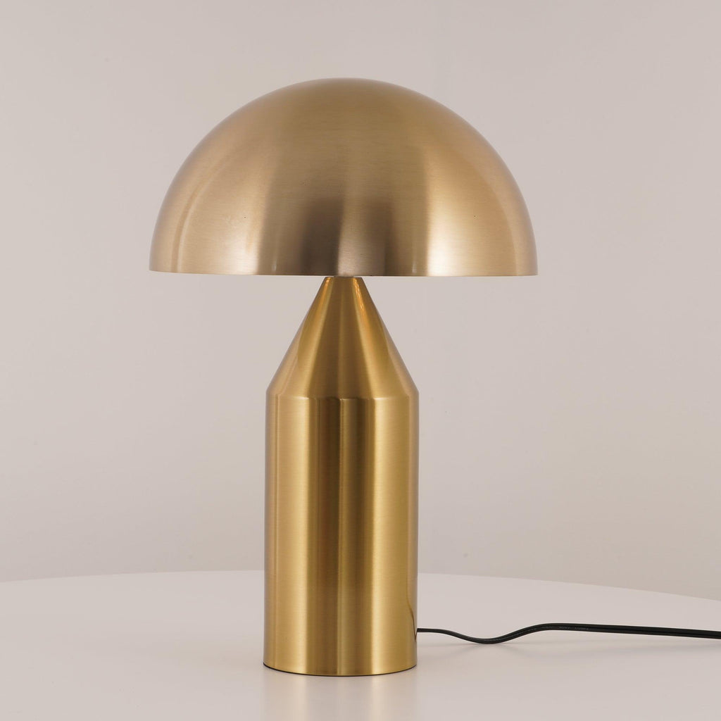 Atollo Table Lamp, Sculptural Metal, Matte or Bright Finish, G9/E14