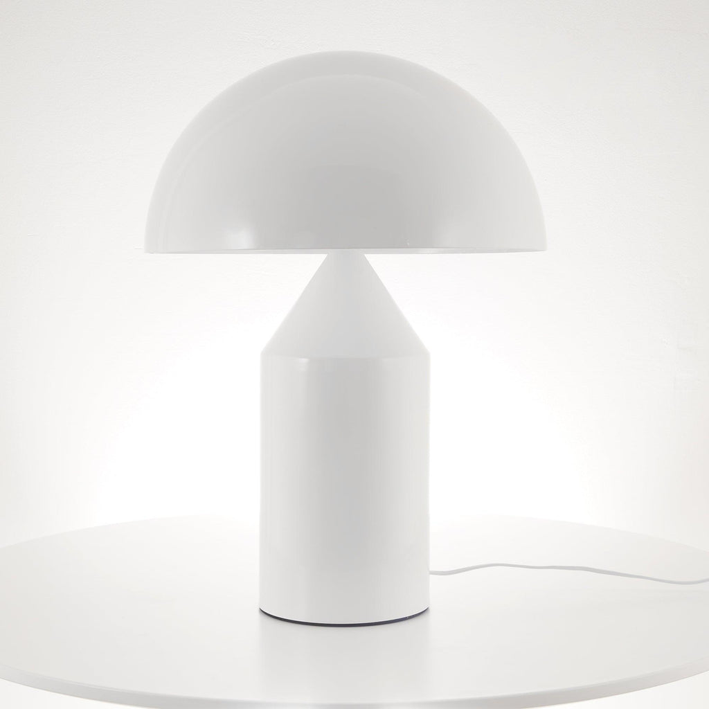 Atollo Table Lamp, Sculptural Metal, Matte or Bright Finish, G9/E14