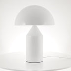 Atollo Table Lamp, Sculptural Metal, Matte or Bright Finish, G9/E14