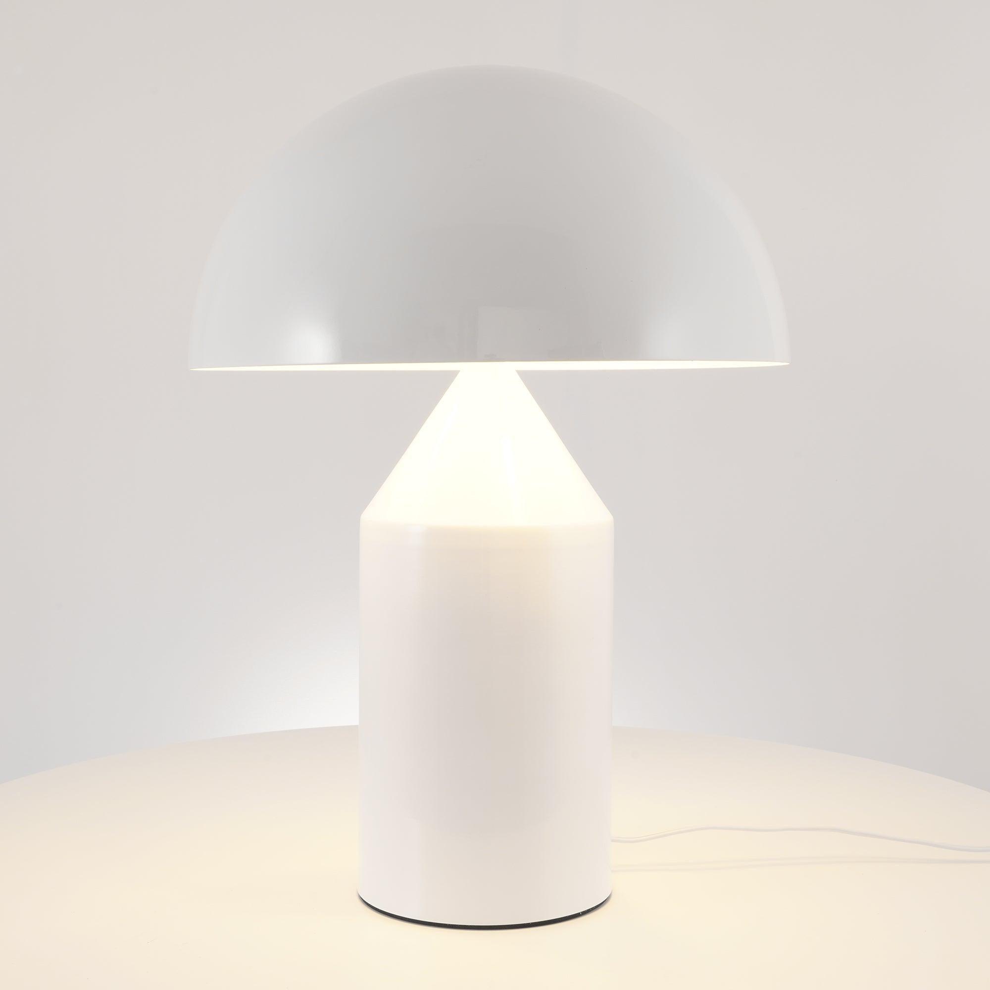 Atollo Table Lamp, Sculptural Metal, Matte or Bright Finish, G9/E14