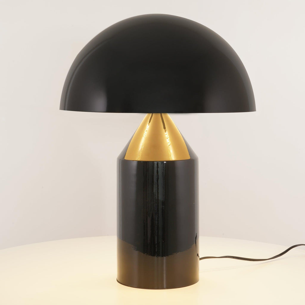 Atollo Table Lamp, Sculptural Metal, Matte or Bright Finish, G9/E14