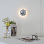 Aurum Sphere Væglampe, Spejlpoleret Metal, Integreret LED