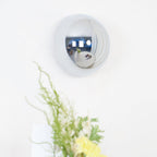 Aurum Sphere Væglampe, Spejlpoleret Metal, Integreret LED