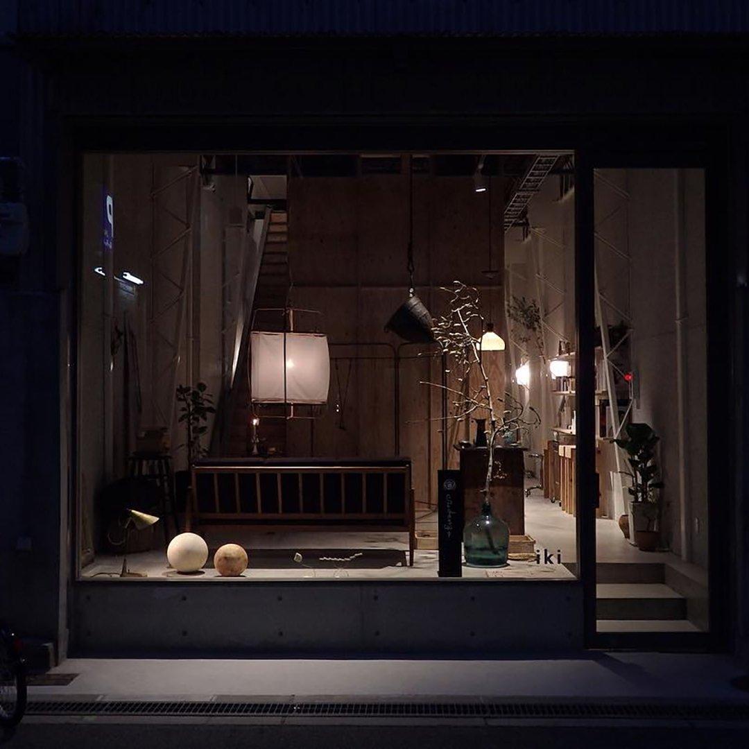 Natural bamboo pendant light with linen shade and warm light