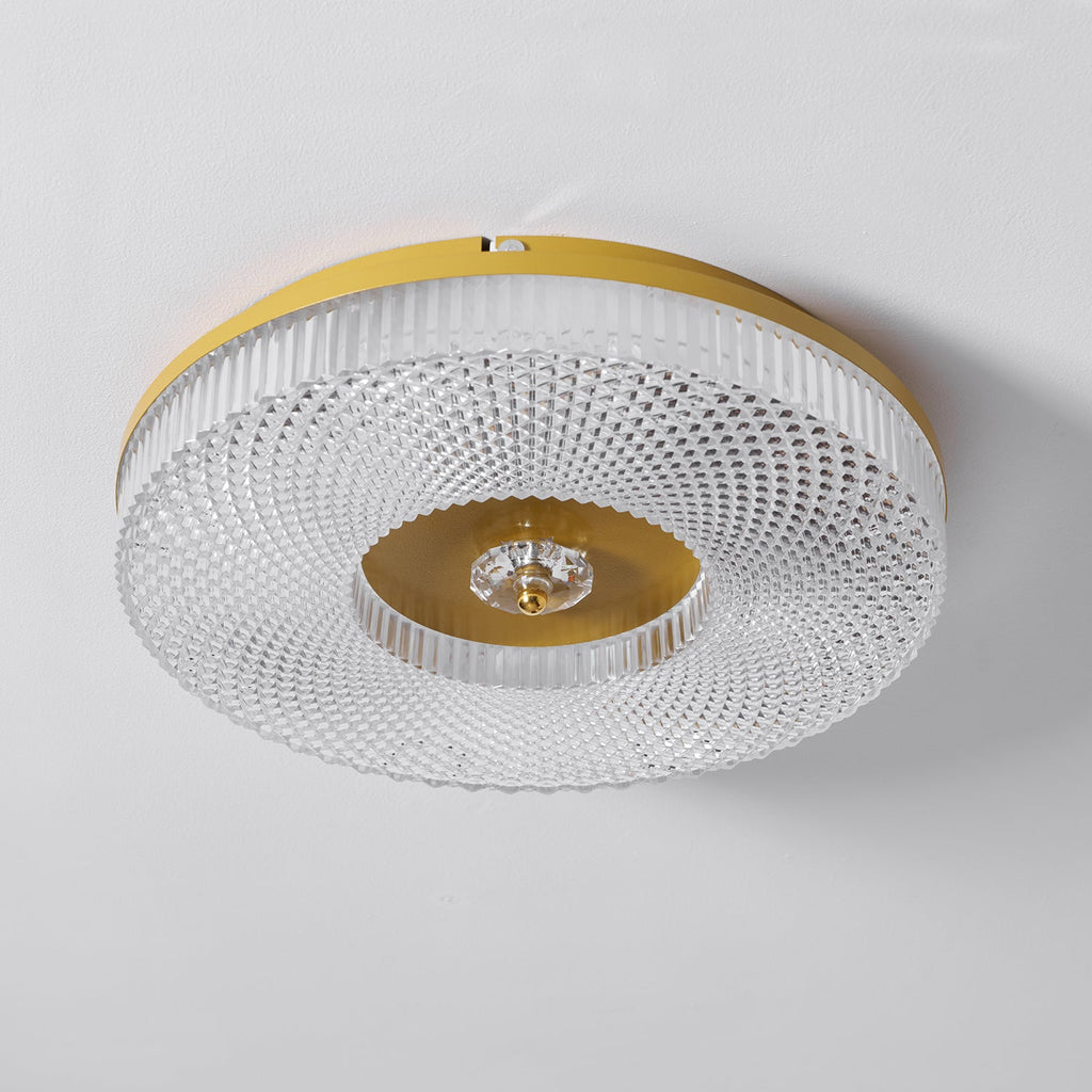 Luz de Teto Embutida Ayla, LED Integrado, Acrílico Branco, Regulável