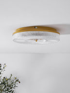 Luz de Teto Embutida Ayla, LED Integrado, Acrílico Branco, Regulável