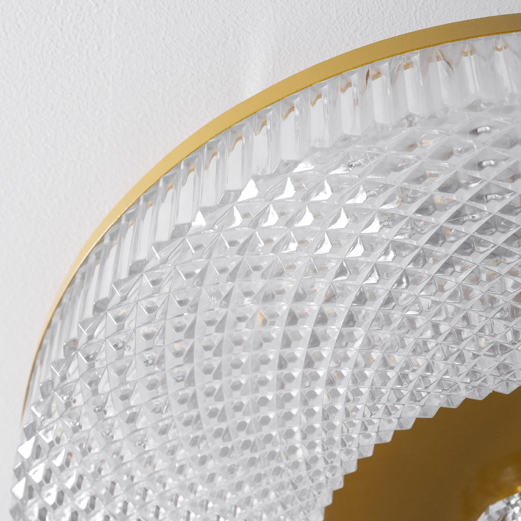 Luz de Teto Embutida Ayla, LED Integrado, Acrílico Branco, Regulável