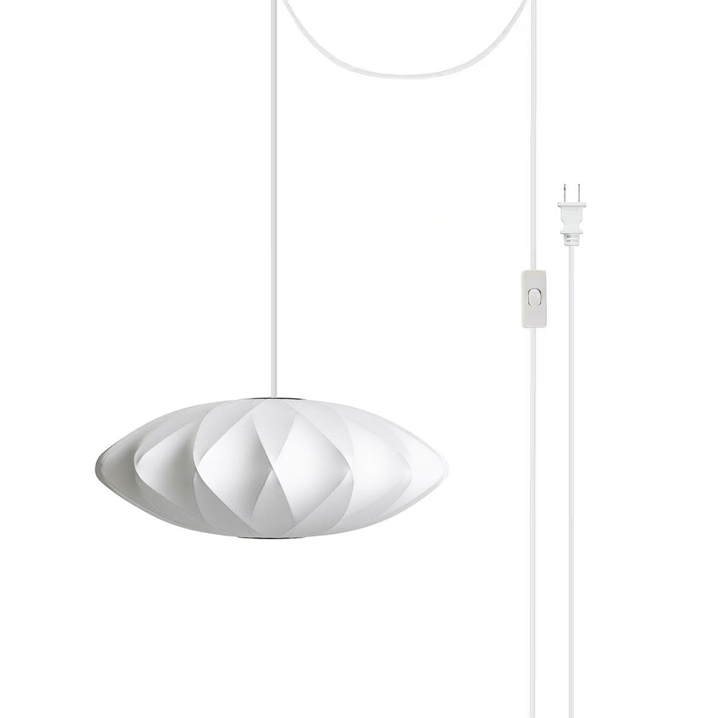 Nelson Bubble Swag Pendant Light Model B form shown against a plain backdrop