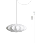 Nelson Bubble Swag Pendant Light Model B form shown against a plain backdrop