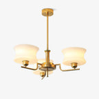 Belue lysekrone, vintage glasglobus, guld eller krom, E26/E27