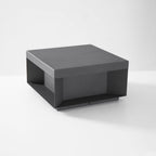 Outdoor Post Light, Black Metal, Frosted Acrylic, LED, IP65