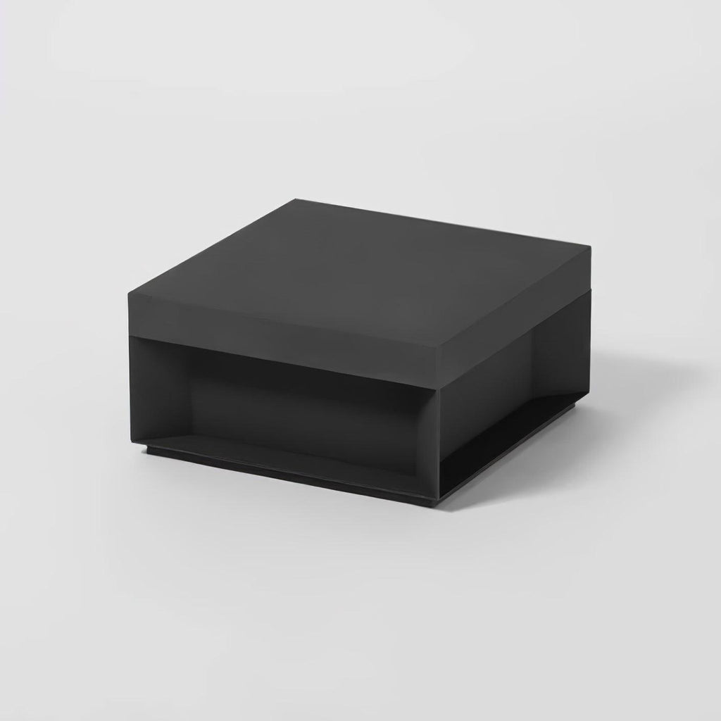 Outdoor Post Light, Black Metal, Frosted Acrylic, LED, IP65