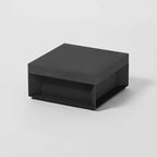 Outdoor Post Light, Black Metal, Frosted Acrylic, LED, IP65
