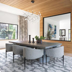 Firefly LED Chandelier, Black Branch Design, Dimmable, 30-135 Heads