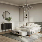 Firefly LED Chandelier, Black Branch Design, Dimmable, 30-135 Heads