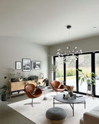 Firefly LED Chandelier, Black Branch Design, Dimmable, 30-135 Heads