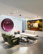 Firefly LED Chandelier, Black Branch Design, Dimmable, 30-135 Heads