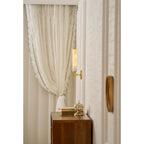 Brindisi Wall Sconce, White Alabaster Shade, Brass or Black, E14