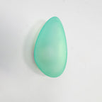 Wall Lamp, Pebble Hand-Blown Glass Shade, Integrated LED, Models A-D