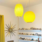 Nelson Bubble Swag Pendant Light cluster casting ambient glow