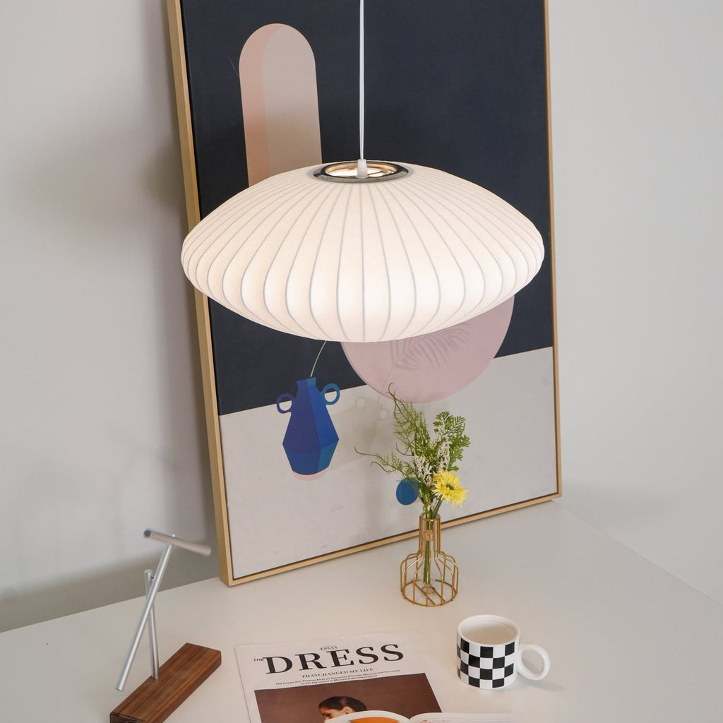 Nelson Bubble Swag Pendant Light styled detail shot four