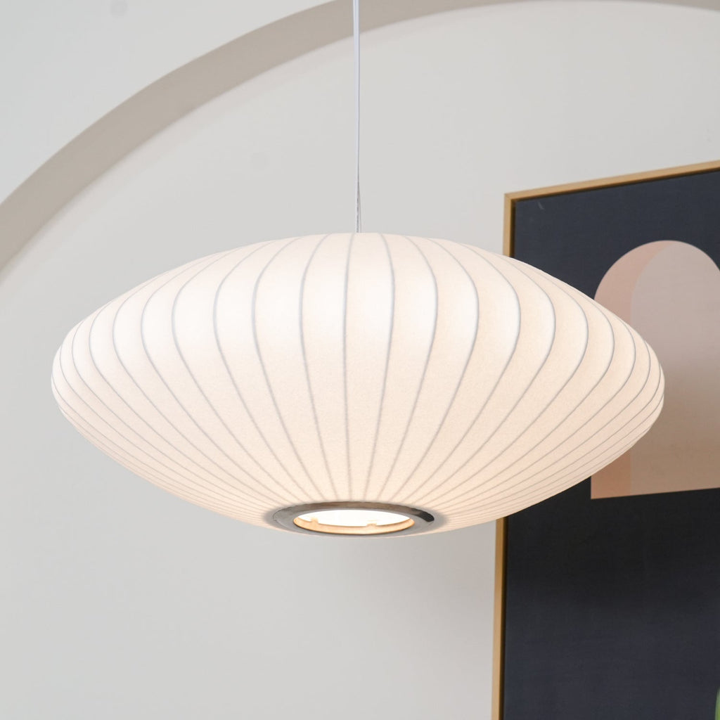 Nelson Bubble Swag Pendant Light styled detail shot seven