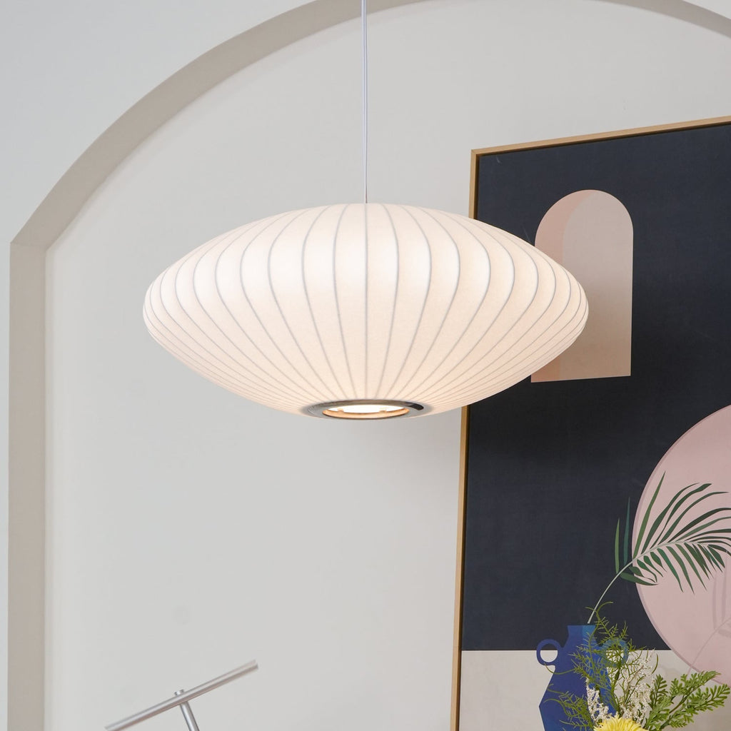 Nelson Bubble Swag Pendant Light styled detail shot eight