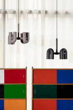 Cirkus Chandelier, integreret LED, bevægelige U-hoveder, lineær eller cirkulær