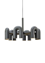 Cirkus Chandelier, integreret LED, bevægelige U-hoveder, lineær eller cirkulær