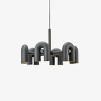 Cirkus Chandelier, integreret LED, bevægelige U-hoveder, lineær eller cirkulær