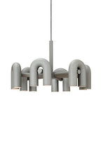 Cirkus Chandelier, integreret LED, bevægelige U-hoveder, lineær eller cirkulær