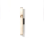 Callisto Wall Sconce, Natural Alabaster Shade, Brass or Black, Integrated LED