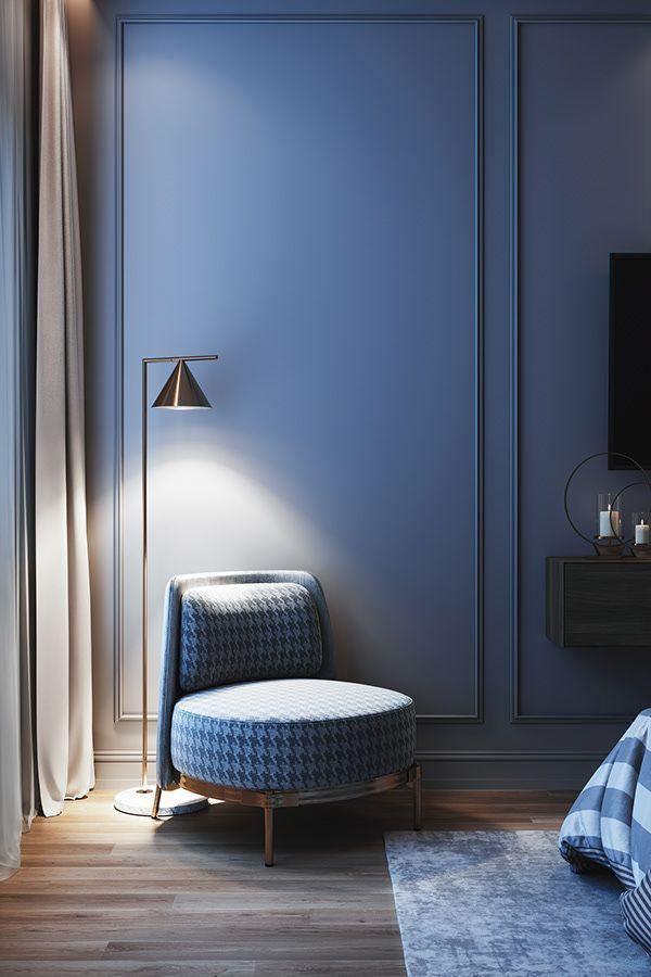 Captain Flint Floor Lamp, Carrara Marble Base, Spinning Opal Cone, E26/E27