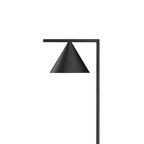 Animation of the floor lamp opal cone spinning to redirect light