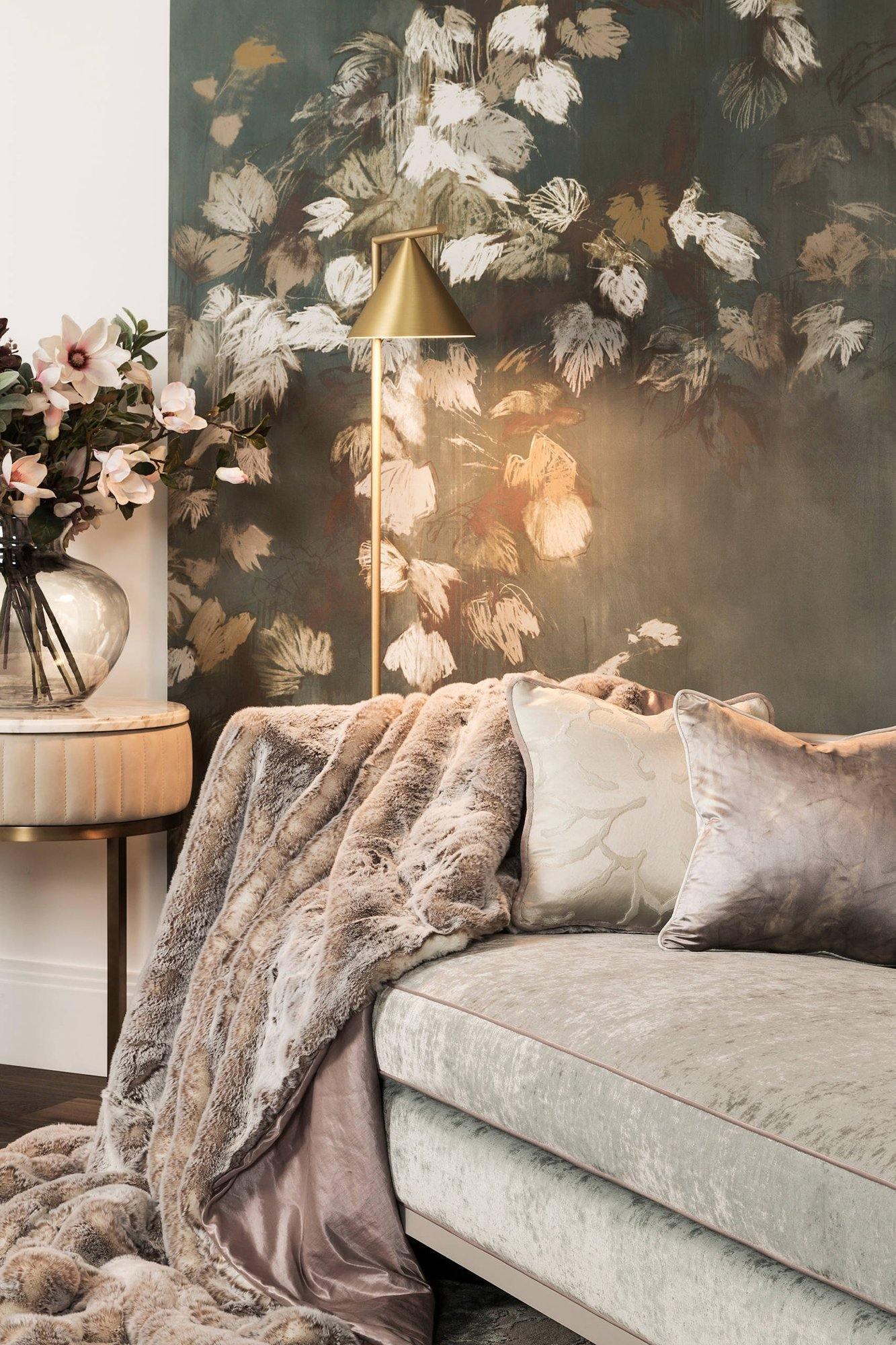 Captain Flint Floor Lamp, Carrara Marble Base, Spinning Opal Cone, E26/E27