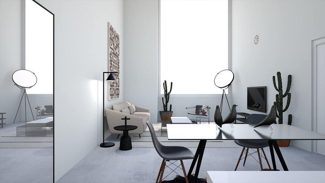 Captain Flint Floor Lamp, Carrara Marble Base, Spinning Opal Cone, E26/E27