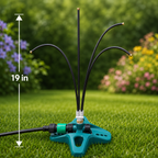 Outdoor Misting System for Patio and Garden, Portable No-Tool Cooling Kit