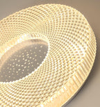 Cimona flush mount ceiling light mounted in a contemporary room