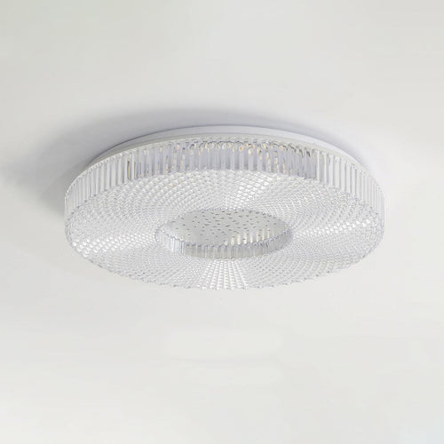 Cimona flush mount ceiling light shown with size reference