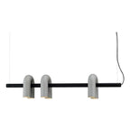 Cirkus Chandelier, integreret LED, bevægelige U-hoveder, lineær eller cirkulær
