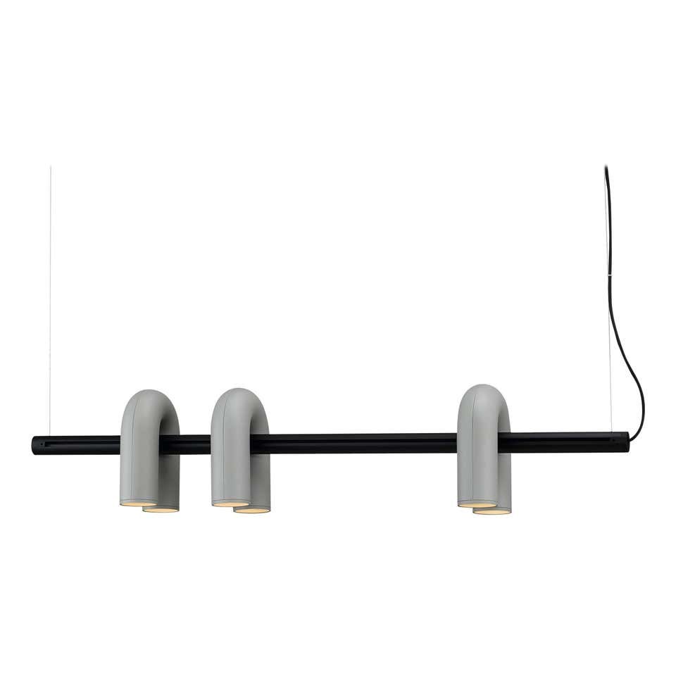 Cirkus Chandelier, integreret LED, bevægelige U-hoveder, lineær eller cirkulær