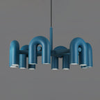 Cirkus chandelier shown as a sculptural ceiling centrepiece