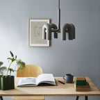 Cirkus Chandelier, integreret LED, bevægelige U-hoveder, lineær eller cirkulær