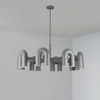 Cirkus chandelier multiple U-heads forming a ring