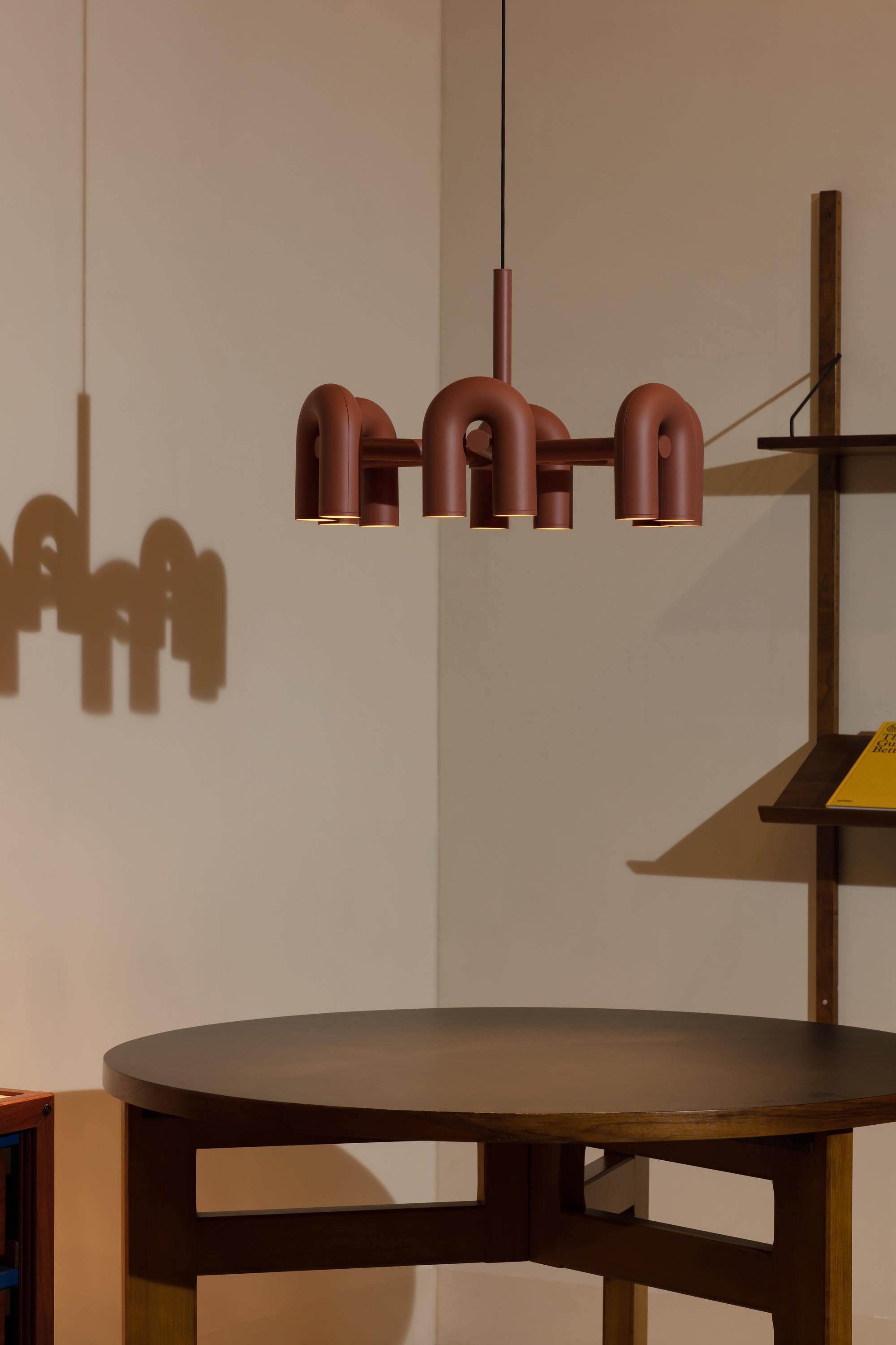 Cirkus Chandelier, integreret LED, bevægelige U-hoveder, lineær eller cirkulær