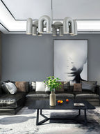 Cirkus Chandelier, integreret LED, bevægelige U-hoveder, lineær eller cirkulær